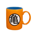Taza naranja Dragon Ball símbolo Kame