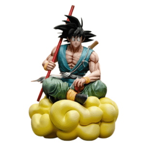 Figura Goku Nube Voladora Baculo Sagrado Dragon Ball