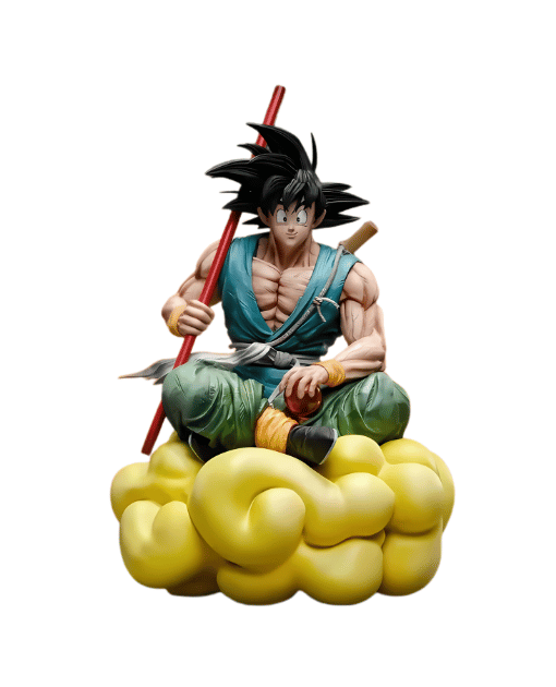 Figura Goku Nube Voladora Baculo Sagrado Dragon Ball