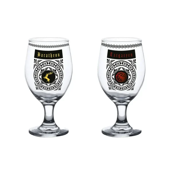 Game of Thrones Copas de Vidrio Casas de Westeros 4 Pack - Image 4