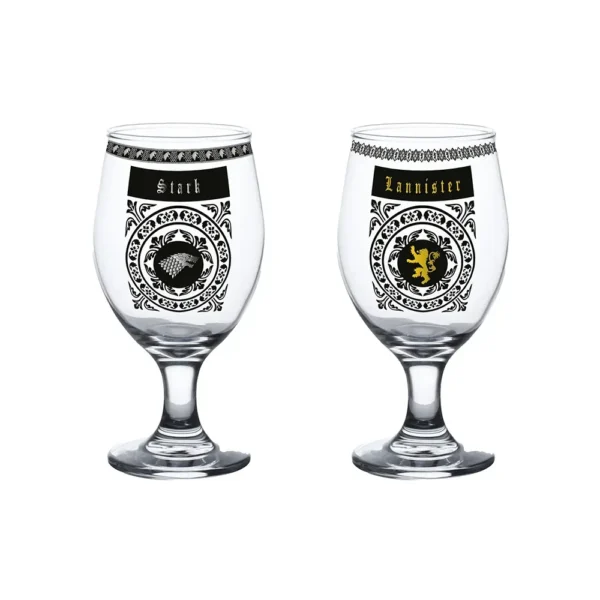 Game of Thrones Copas de Vidrio Casas de Westeros 4 Pack - Image 3