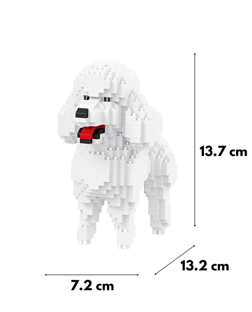 Set De Bloques De Construcción Lovesn Perrito Poodle 790 Piezas - Image 3