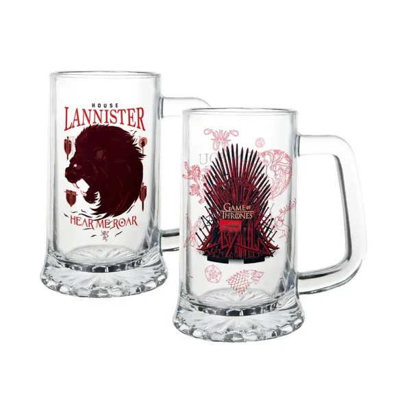 Game of thrones  tarros de vidrio  lannister & throne 2 pack 440 ml - Image 2