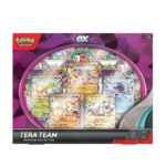 Cartas double rare foil Mewtwo ex y Garchomp ex Tera